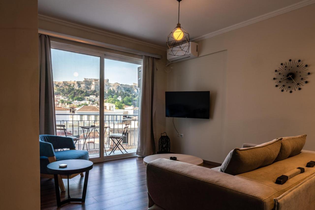 Luxury Apartment Overlooking The Citadel Of Tsakas Athens Exterior photo
